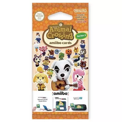 $3.96 • Buy Authentic Nintendo Animal Crossing Amiibo Cards Series 2 #101-200