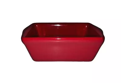 Celebrate It Red Ceramic Mini Loaf Pan • $15.99