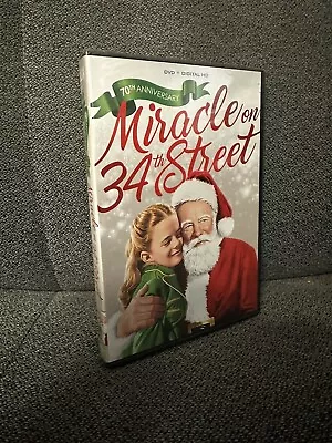 MIRACLE ON 34th STREET  Maureen O'Hara  Natalie Wood  70th Anniversary  NEW  DVD • $8.91