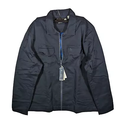 Original Penguin By Munsingwear Zip Up Jacket- Dark Sapphire- Brand New Mens XL • $49.95