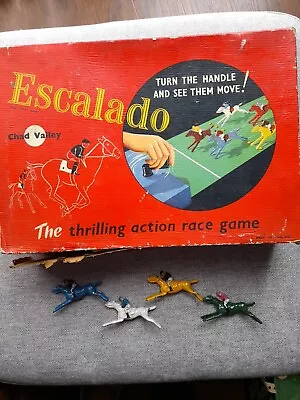 Vintage Escalado Horse Racing Game 1950's Chad Valley • £19.99