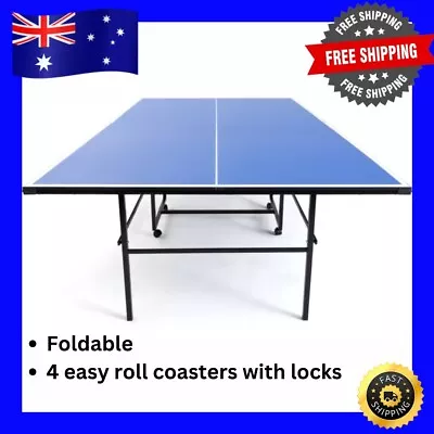 Foldable Ping Pong Table Tennis Table Outdoor Indoor Sports Family Fun AUS STOCK • $232.99