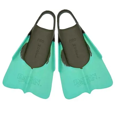 DaFin X VISSLA 8.0 - Black / Jade - Body Surfing Fins • $83.64