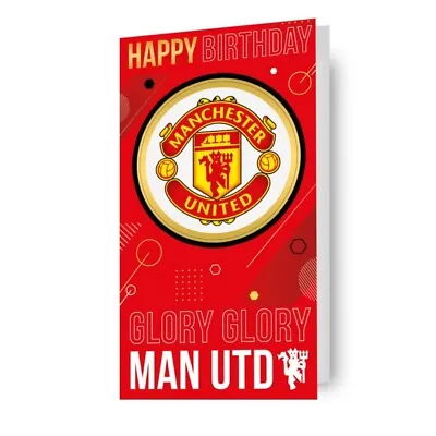 Birthday Card Manchester United Man Utd Card For Him Official Product • £2.80