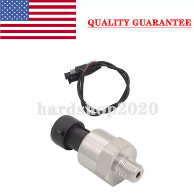 Fit For Oil Fuel Air Water 100 Stainless Steel Pressure Transducer Sender Vacuum • $17.49