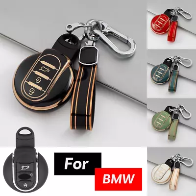 TPU Car Remote Smart Key Fob Case Cover Holder For BMW Mini Cooper 2015-2017  • $22