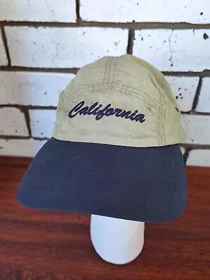 Vintage 80s California Tourist Cap Nylon 5 Panel Hat • $35