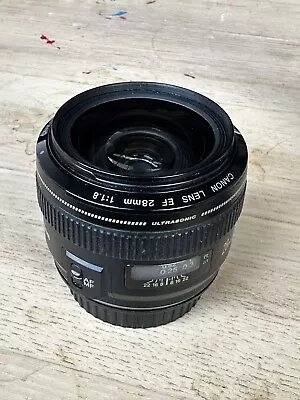 Canon EF 28mm F/1.8 USM Lens Used • £52