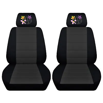 Front Flower Power Seat Covers Fits 2006 To 2011 Volkswagen Beetle • $89.99