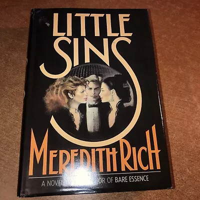 RARE: FIRST EDITION Little Sins Meredith Rich HC-VG BCE 1985 DJ-G • $35.99