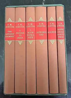 £65 • Buy Folio Society E M Forster. 6 Volume Hardback Set In Case. Excellent Condition 