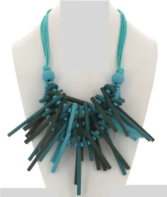 MARNI H&M Multi Strand Wood Cord Necklace • $29.99