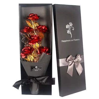 Golden Foil Rose Forever Gifts For Her Valentine'S Day Mothers Day J8J92433 • $36.12