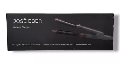 JOSÉ EBER Original Vibrating Iron/FLAT Ceramic Hair Straightener MSRP $114 • $49.99