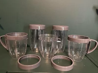 NutriBullet Magic Bullet NB-101B Replacement Parts- Handles Cups Lids • $27