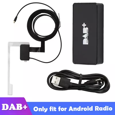 Car DAB+ Box Adapter Antenna Tuner FM Transmission Receiver For Android Radio  • £28.99