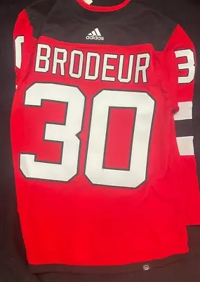 Martin Brodeur Adidas Prime Green Home Red Jersey 52 New With Tags Ships Free • $139.99