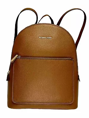 Michael Kors ERIN MD BACKPACK Designer Handbag Brown MK Bag NWT • $139