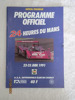 1991 24 Hours Le Mans Programme For 1991 • £4.99