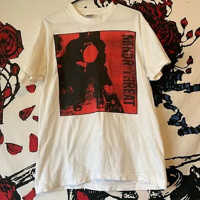 VTG 90's Minor Threat Shirt Hardcore Punk Fugazi Bad Brains Black Flag USA Made • $399.96