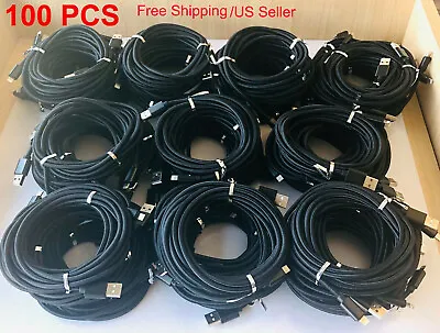 Wholesale Lot 10ft Micro USB Charger Fast Charging Cable Cord For Android Phone  • $199.99