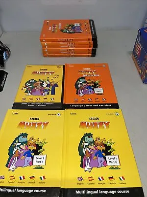BBC Muzzy Interactive CD Rom Books ASSORTED LOT Language Games INCOMPLETE SET • $54.98