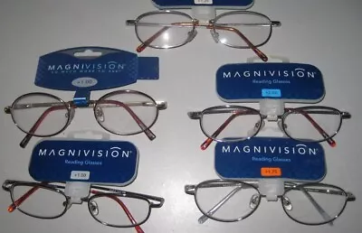 Reading Glasses Magnivision & Foster Grant Men's / Unisex Retails $17-$22 NWT • $8.49