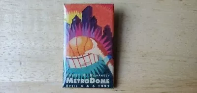 Final Four 1992 Pin Metrodome Fab Five Duke Michigan Indiana Cincinnati Souvenir • $24.99