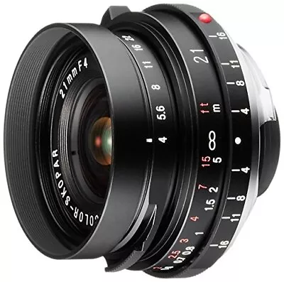 Voigtlander Single Focus Wide Angle Lens COLOR SKOPAR 21mm F4 P 131026 • $371.25