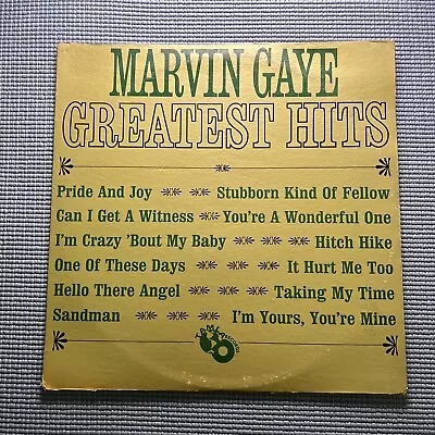 Marvin Gaye Greatest Hits 1964 TAMLA 252 12 Vintage Vinyl LP First Pressing VG • $14.11