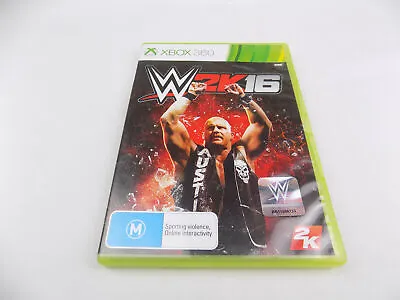Mint Disc Xbox 360 WWE 2K16 16 2016 Wrestling W2k16 - No Manual • $19.90