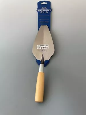 New Marshalltown USA 10  Brick Trowel London 33-10 Wood Handle Concrete • $29.99