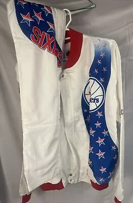 Vintage 1993-94 PHILADELPHIA 76ERS Champion NBA Warm Up Suit Jacket And Pants XL • $159