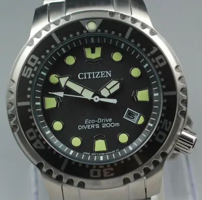 ▶[N MINT In BOX] CITIZWN Eco-Drive Divers E168-A14ST0D Men's Qz Watch FromJP 384 • £160.62