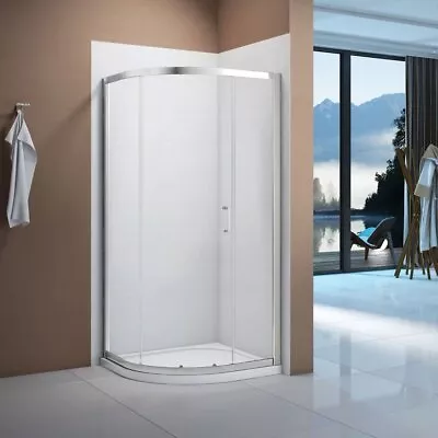 Merlyn Vivid Boost 1-Door Quadrant Shower Enclosure 1000mm X 1000mm - 6mm Glass • £526.95