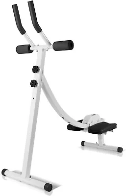 BIGTREE Home Fitness Ab Machine Core Workout Equipment - White - Digital • $75.99