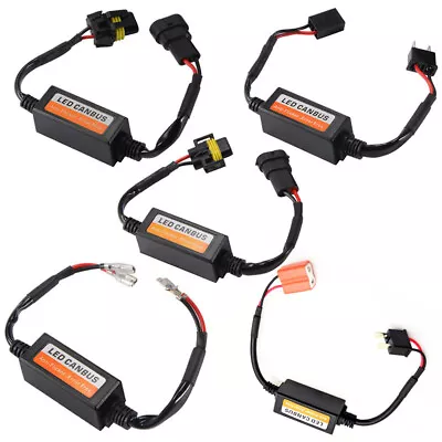 H1-H11/9005/9006/9012 LED Canbus Error Canceller Load Resistor Headlight Decoder • $13.75