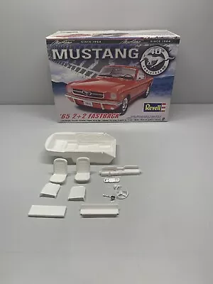 Revell 1/24 1965 Mustang 2+2 Fastback Interior And Parts/Junkyard/Diorama • $5.99