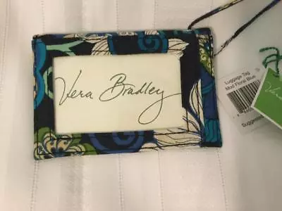 Vera Bradley Mod Floral Blue Luggage ID Tag Envelope Style NWT • $7.98