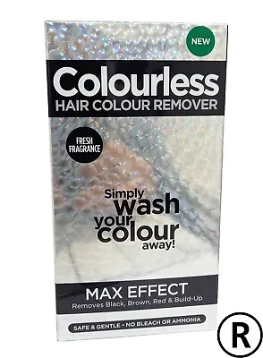 Colourless MAX EFFECT Hair Colour Remover Ammonia & Bleach Free Black Brown Red • £8.90