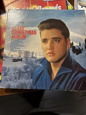 Elvis' Christmas Album LPM-1951 Elvis Presley RCA VICTOR Excellent  • $39.99