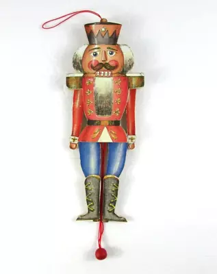 Midwest Importers Of Cannon Falls Pull String Puppet Soldier Nutcracker Ornament • $15