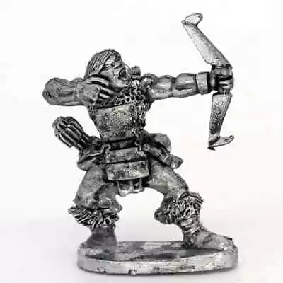 £2.30 • Buy Half Orc With Bow Drawn 28mm Unpainted Metal Wargames