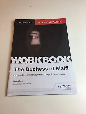 AS/A-level English Literature Workbook The Duchess Of Malfi Anne Crow • £9.99