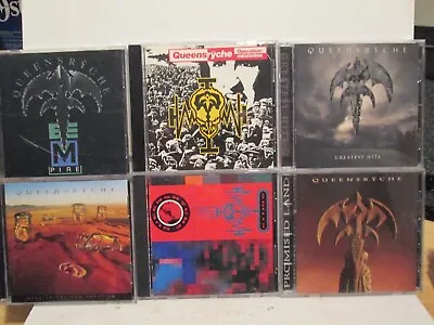 $0.99 • Buy Queensryche 6 CD Lot Empire Promised Land Operation Mindcrime Hear In The Now