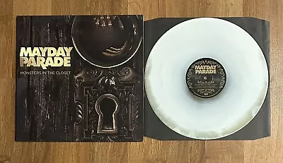 Mayday Parade - Monsters In The Closet WHITE/GOLD Vinyl LP Record • $29.99