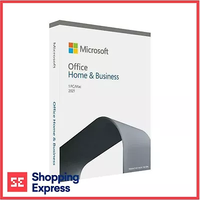 Microsoft Office 2021 Home & Business Word Excel PowerPoint Outlook PC MAC • $309