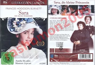 DVD SARA CREWE A LITTLE PRINCESS Maureen Lipman Amelia Shankley Region 2 PAL NEW • £16.99