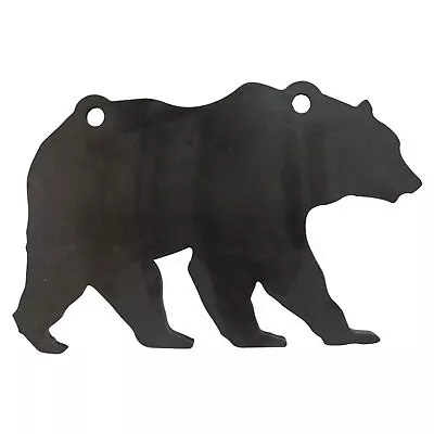 Tactical Scorpion AR500 Steel Shooting Target Bear 14 X 9 X 3/8  Laser Cut Gong • $41.95