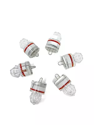 LED Diamond Deep Drop Fishing Light Underwater Strobe Flashing 6pc White • $22.49